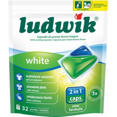 Ludwik Ludw Kapsy D/Pran Tkanin Biel 2In1 32Sz