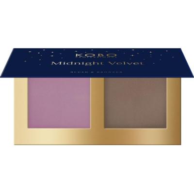 Kobo Midnight Velvet Blush&Bronzer 02 paleta różu i bronzera do policzków 15 g