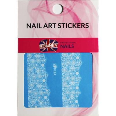 Ronney Professional Nail Art naklejki wodne 183