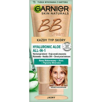 GARNIER Hyaluronic Aloe krem BB każdy typ skóry, jasny 50 ml