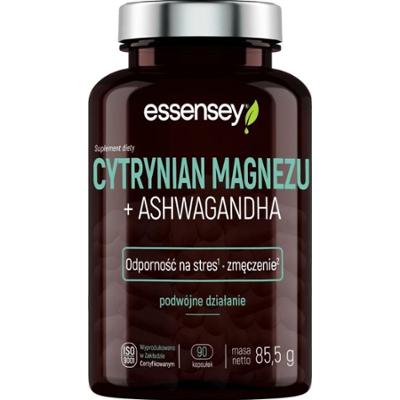 Essensey Cytrynian Magnezu + Ashwagandha 90 kapsułek