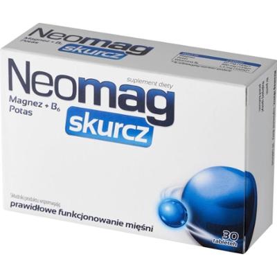 Aflofarm Neomag Skurcz magnez B6 potas 30 tabletek