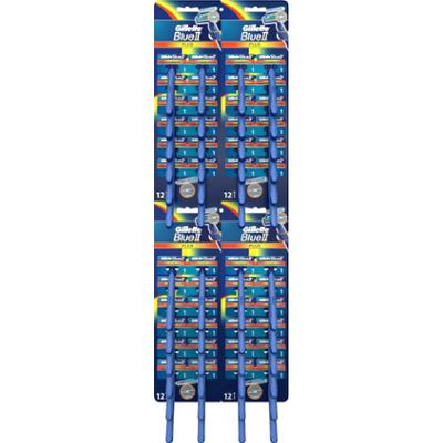 Gillette Blue II Plus Chromium Jednorazowe Maszynki Do Golenia Dla Mężczyzn, 1 sztuka