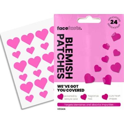 Face Facts plasterki na niedoskonałości Blemish Patches Hearts 24 szt.