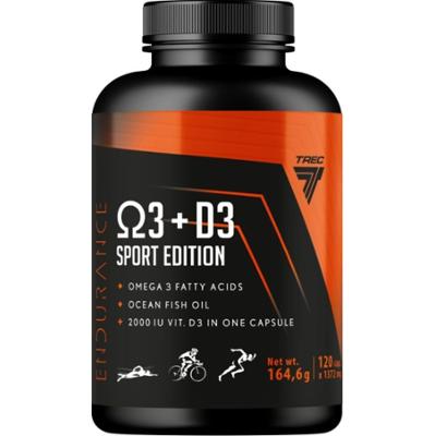 Trec Omega 3 + D3 Sport Edition 120 kapsułek
