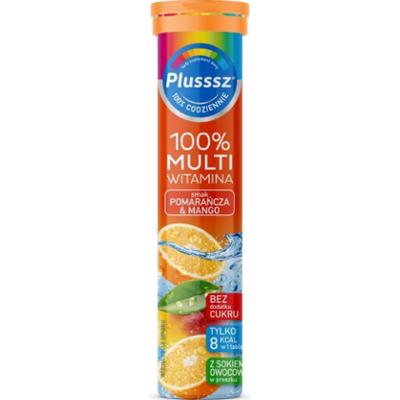 Plusssz 100% Multiwitamina Pomarańcza & Mango 80g
