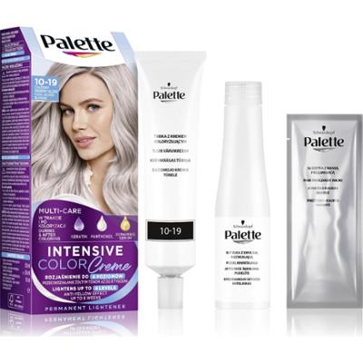 Palette Intensive Color Creme Farba do włosów w kremie rozjaśniacz 10-19 chłodny srebrny blond