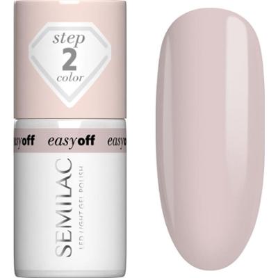 Semilac L12 Easy Off Lakier do Paznokci Led Light Almond Milk 7 ml