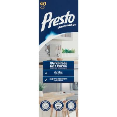 Presto Ściereczki uniwersalne 40 sztuk