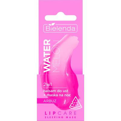 Bielenda 2w1 balsam do ust + maska na noc arbuz 10 g