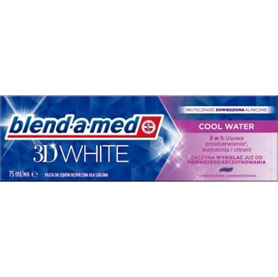 Blend-a-med 3D White Cool Water Pasta do zębów 75ml