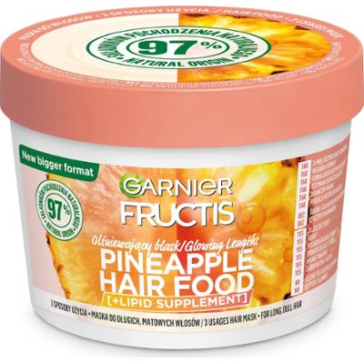 Garnier Fructis Hairfood Pinapple Maska Do Długich Włosów 400Ml
