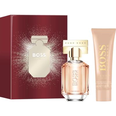 Hugo Boss THE SCENT woda perfumowana 30ml + balsam do ciała 50ml X24