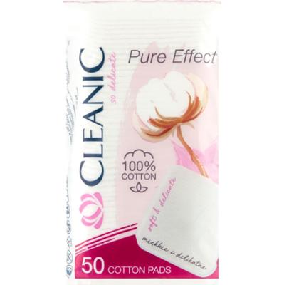 Cleanic Pure Effect Płatki kosmetyczne 50 sztuk