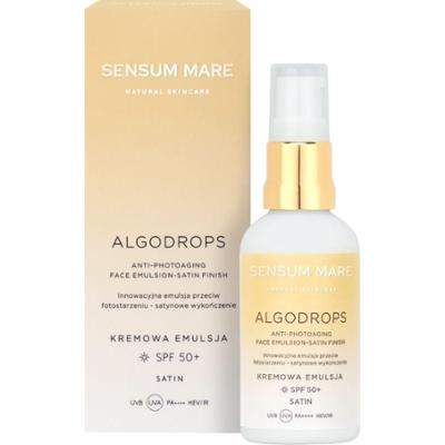 ALGODROPS SATIN Anti-photoaging Protective Face Emulsion with a satin finish                                                                       Innowacyjna kremowa emulsja ochronna przeciw fotostarzeniu SPF 50+ UVB UVA PA++++ HEV/IR 50 ml