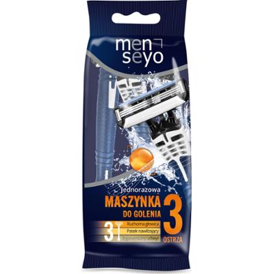 Seyo Men Jednorazowe Maszynki 3 Os/3Szt.