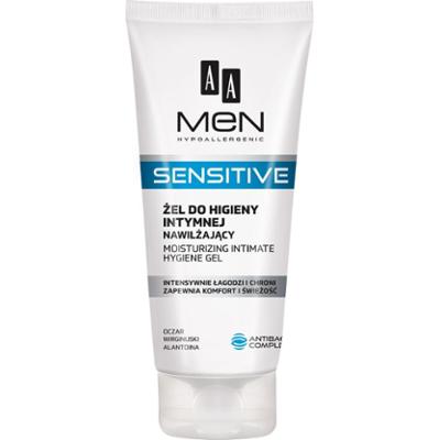 AA MEN żel do higieny intymnej nawilżający do skóry bardzo wrażliwej Sensitive 200 ml