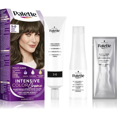 Palette Intensive Color Creme Farba do włosów w kremie 5-0 (N4) jasny brąz