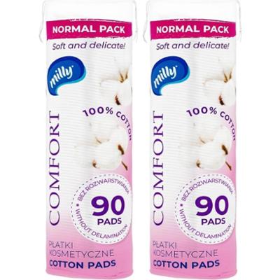 Milly Comfort zestaw płatków kosmetycznych 2 x 90 sztuk
