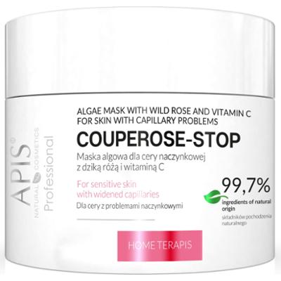 Apis Couperose-Stop maska algowa dla cery naczynkowej z dziką różą i witaminą C 100 g