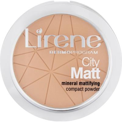 Lirene City Matt Mineralny puder matujący 02 naturalny 9 g