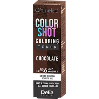 Delia Cameleo Color Shot Toner Chocolate toner do włosów 75 ml