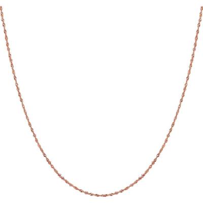 Glanzstücke München Naszyjnik srebrny srebro wysokiej próby różowe złoto Naszyjniki 1 ct Damski