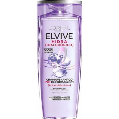L’Oréal Paris ELVIVE HYDRA HYALURONIC szampon 72h nawilżenie Szampony 370 ml Damski