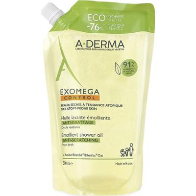 A-DERMA Exomega Control ekologiczny olej zamienny Żele i mydła do mycia dla niemowląt 500 ml
