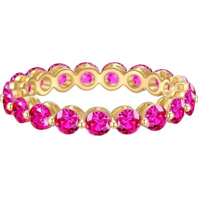 Yokoamii Pierścionek Stop metali Żółte złoto Pierścionki 1 ct Damski