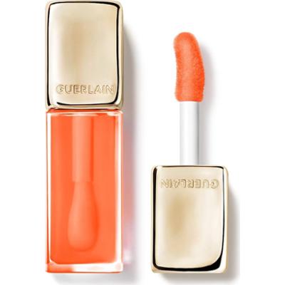Guerlain KissKiss Bee Glow Oil Olejek do ust, 92% ze składników pochodzenia naturalnego Szminki 9,5 ml 319 Peach Glow