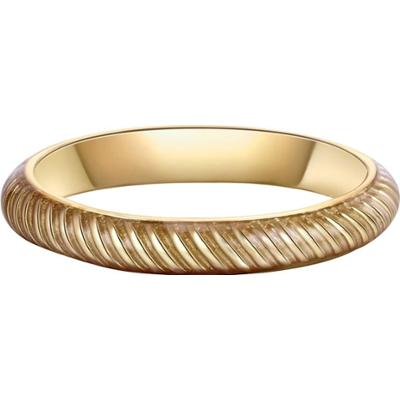 Glanzstücke München Srebrny pierścionek srebro wysokiej próby żółte złoto Pierścionki 1 ct Damski