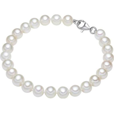 Lulu & Jane Srebro wysokiej pr óby Perła hodowlana słodkowodna Bransoletki 1 ct Damski