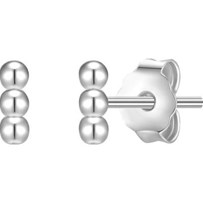 Glanzstücke München Srebrne kolczyki sztyfty srebro wysokiej próby srebrny Kolczyki 1 ct Damski
