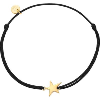 Glanzstücke München Bransoletka Gwiazda z Srebro wysokiej próby w Żółte złoto Bransoletki 1 ct Damski