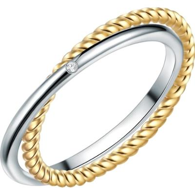 Lulu & Jane Srebro wysokiej pr óby Brylant Pierścionki 1 ct Damski