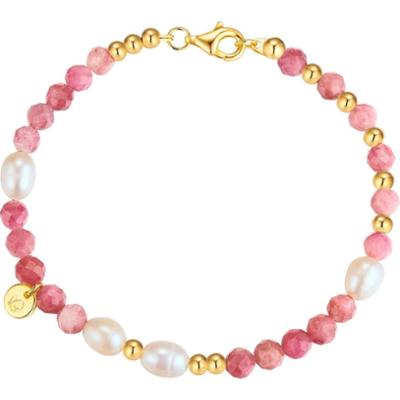 Glanzstücke München Bransoletka z Srebro wysokiej próby w Żółte złoto Bransoletki 1 ct Damski