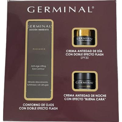 Germinal ZESTAW DO KONTURU OCZY NATYCHMIASTOWE DZIAŁANIE Kremy pod oczy 1 ct Damski