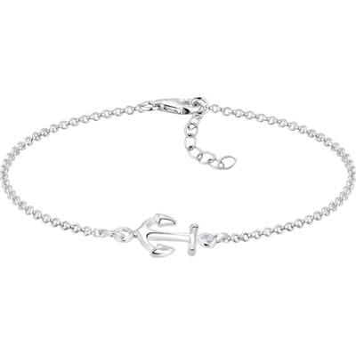 Elli Damska Kotwica Morska ze srebra próby 925 Sterling Silver Bransoletki 1 ct Damski