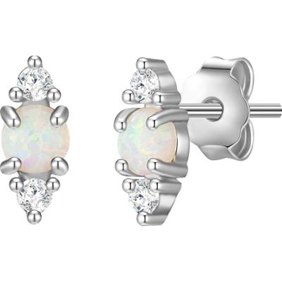 Glanzstücke München Kolczyki Romb z Srebro wysokiej próby w Srebrny 1 ct Damski