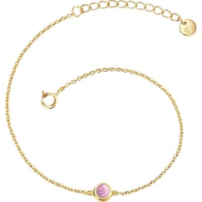 Glanzstücke München Bransoletka z Srebro wysokiej próby w Żółte złoto Bransoletki 1 ct Damski