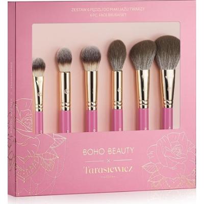 Boho Beauty BOHO X TARASIEWICZ ZESTAW 6 PĘDZLI DO TWARZY Zestawy pędzli do makijażu 1 ct 1 szt.
