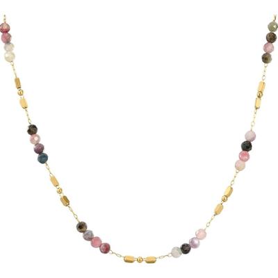 EASTSIDE Łańcuszek Stal nierdzewna Żółte złoto Naszyjniki 1 ct Damski