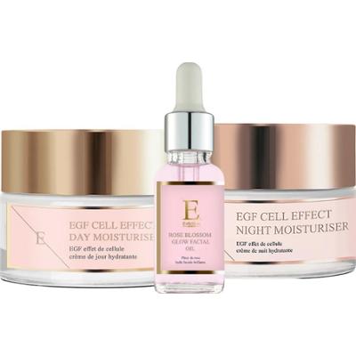 ErthSkin London EGF Radiance Trio na dzień i na noc Kremy przeciwzmarszczkowe 1 ct Damski
