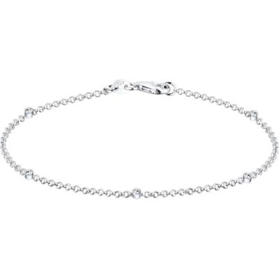 Elli Filigranowa damska bransoletka z kryształkami ze srebra próby 925 Bransoletki 1 ct Damski