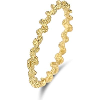 Violet Hamden Pierścionek Violet Hamden Sisterhood Twisted Lunar - 925 sterling silver i pozłacany Pierścionki 1 ct Damski