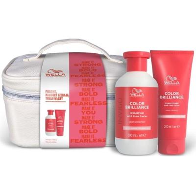 Wella INVIGO Color Brilliance Zestaw świąteczny Color Brilliance do włosów farbowanych Zestawy do pielęgnacji włosów 1 ct Damski