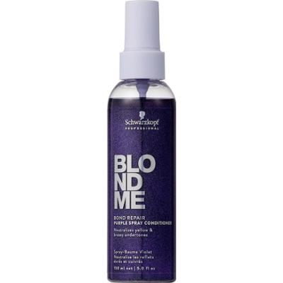 Schwarzkopf Professional BlondMe BLONDME Bond Repair Odżywka Neutralizująca w Sprayu (Fioletowa) 150ml Odżywki do włosów