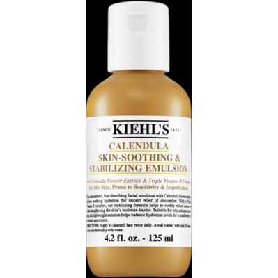 Kiehl`s Kiehl's Calendula Skin-Soothing & Stabilizing Emulsion – emulsja łagodząca i normalizująca skórę z nagietkiem Kremy do twarzy 125 ml