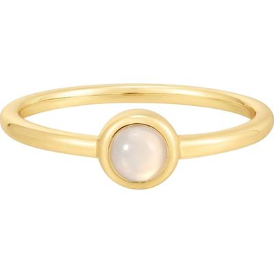 Glanzstücke München Pierścionek z Srebro wysokiej próby w Żółte złoto Pierścionki 1 ct Damski